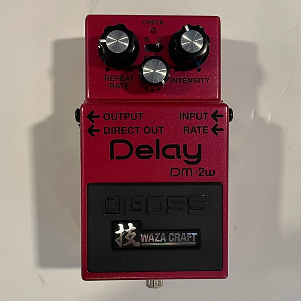 Used BOSS DM2W Delay Waza Craft Effect Pedal