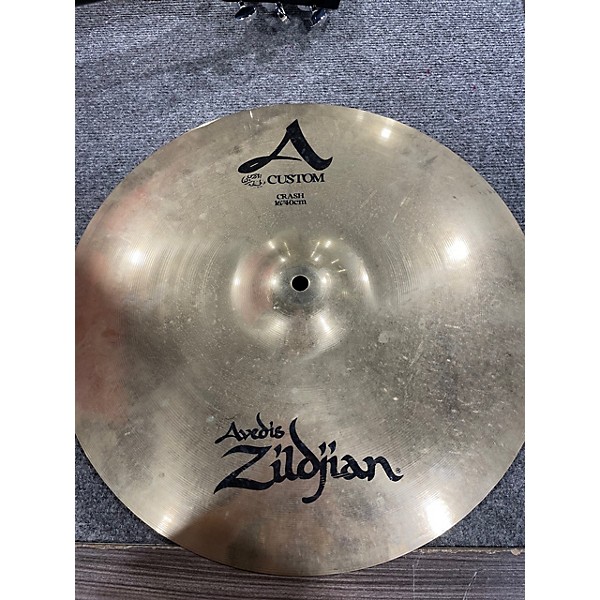 Used Zildjian 16in A Custom Crash Cymbal