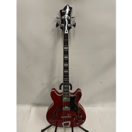 Used Hagstrom Used Hagstrom Viking Short Scale Bass Cherry Electric Bass Guitar