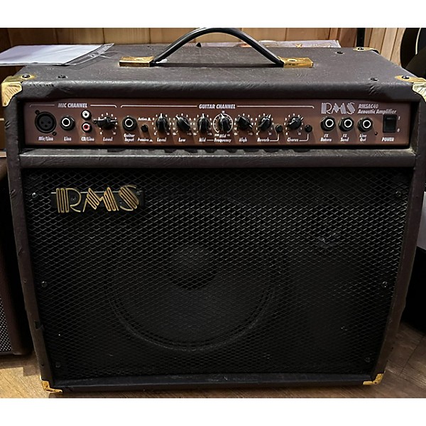 Used Used RMS Ac40 Acoustic Guitar Combo Amp