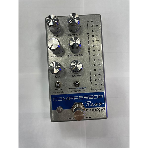 Used Empress Effects BASS COMPRESSOR Effect Pedal