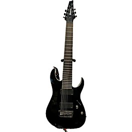 Used Ibanez Used Ibanez RGIR28FE Iron Label 8 String Black Solid Body Electric Guitar