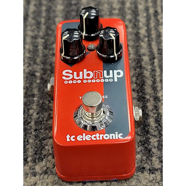 Used TC Electronic Sub N Up Mini Octaver Effect Pedal