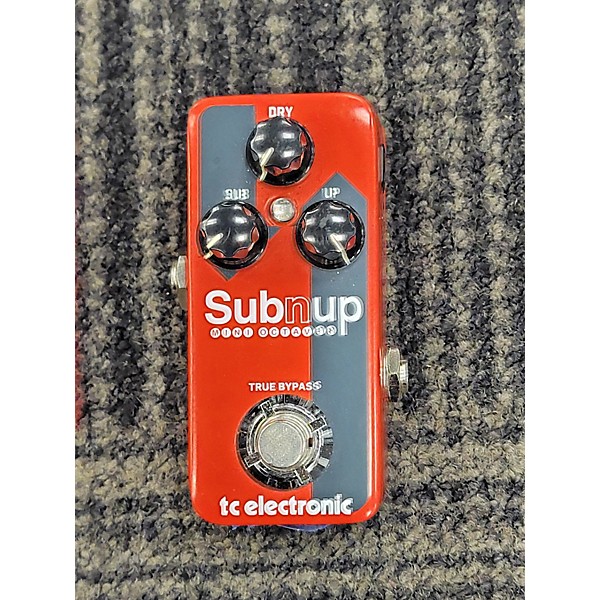 Used TC Electronic Sub N Up Mini Octaver Effect Pedal