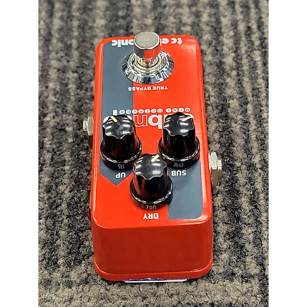 Used TC Electronic Sub N Up Mini Octaver Effect Pedal