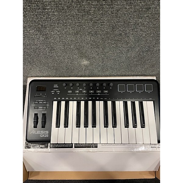 Used Alesis QX25 25 Key MIDI Controller