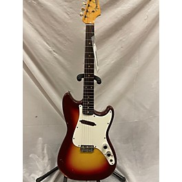 Vintage Fender Vintage 1963 Fender Music Master 2 Tone Sunburst Solid Body Electric Guitar