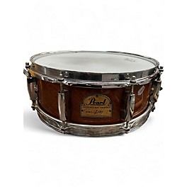 Used BOSS Used Pearl 5.5X13 Omar Hakim Snare Drum Mahogany