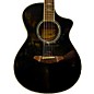 Used Breedlove Used Breedlove C25/SME Black Magic Black Acoustic Electric Guitar