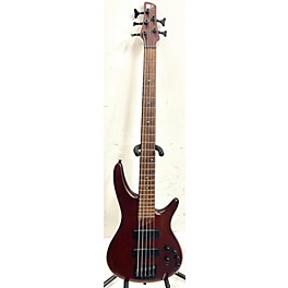 Used Ibanez Used Ibanez SR505 5 String Mahogany Electric Bass Guitar