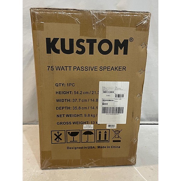 Used Kustom KPX10 Unpowered Speaker