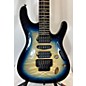 Used Ibanez Used Ibanez JIVAJR Blue Burst Solid Body Electric Guitar