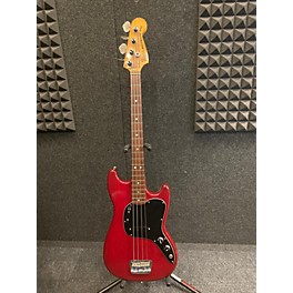 Vintage Fender Vintage 1980 Fender Music Master Bass Red Electric Bass Guitar