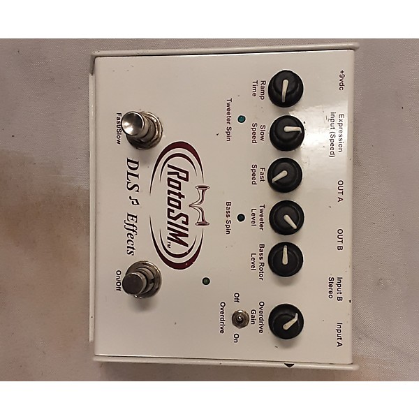 Used DLS Effects Rotosim Speaker Simulator Effect Pedal