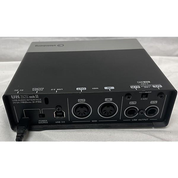 Used Steinberg UR22 MkII Audio Interface