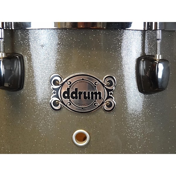 Used Used Ddrum 4 piece Dominion Maple Grey Sparkle Drum Kit