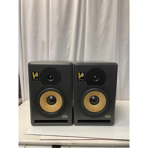 Used KRK 2005 V8 Series 2 Pair Powered Monitor