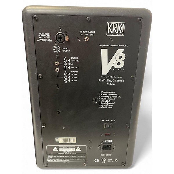 Used 2005 KRK V8 Series 2 Pair Powered Monitor
