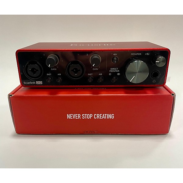 Used Focusrite Scarlett 2i2 Gen 3 Audio Interface