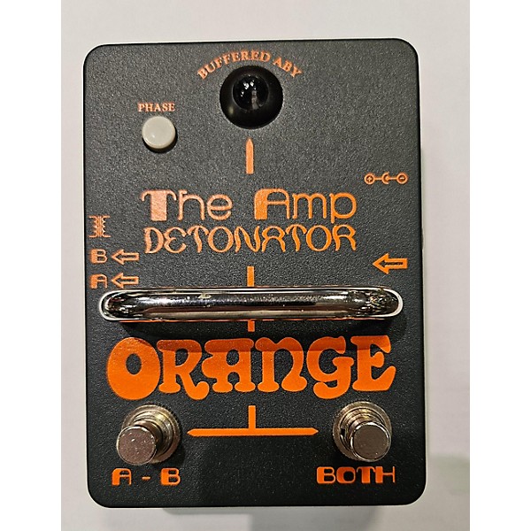 Used Orange Amplifiers The Amp Detonator Effect Pedal