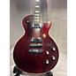 Used Gibson Used 2018 Gibson LES PAUL DELUXE SATIN WINE RED Solid Body Electric Guitar thumbnail