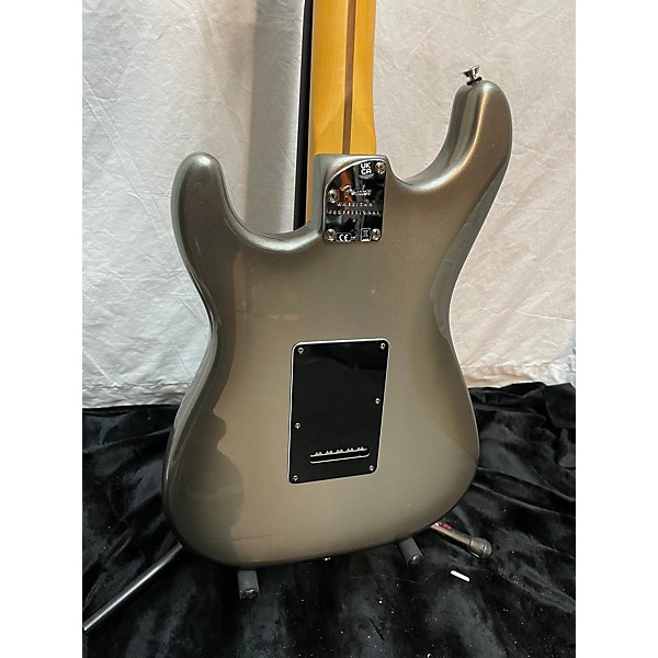 Used Fender Used 2023 Fender American Professional II Stratocaster Mercury Solid Body Electric Guitar