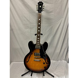 Used Epiphone Used Epiphone ES335 Pro Vintage Sunburst Hollow Body Electric Guitar