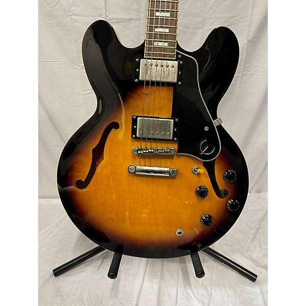 Used Epiphone Used Epiphone ES335 Pro Vintage Sunburst Hollow Body Electric Guitar