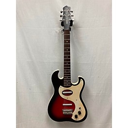 Used Danelectro Used Danelectro DANO 63 Candy Red Burst Solid Body Electric Guitar