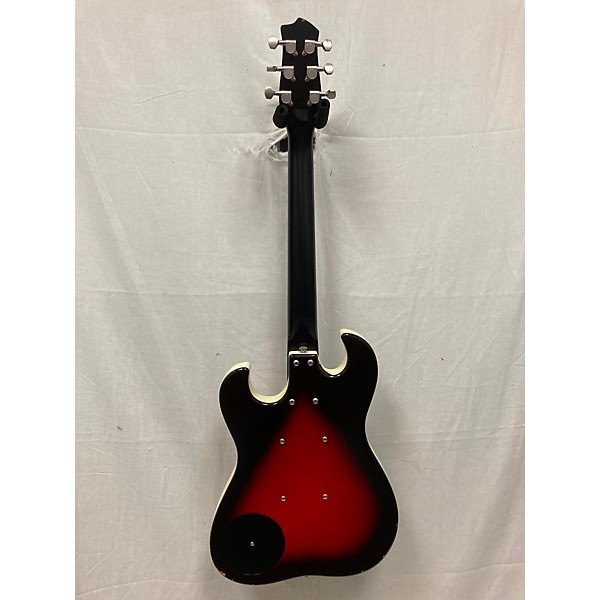 Used Danelectro Used Danelectro DANO 63 Candy Red Burst Solid Body Electric Guitar