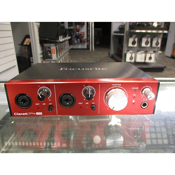 Used Focusrite Clarett 2Pre Audio Interface