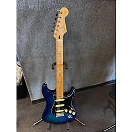 Used Fender Used Fender Player Plus Stratocaster Plus Top HSS Blue Burst Solid Body Electric Guitar