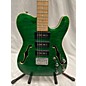 Used Michael Dolsey Used Michael Dolsey THINLINE TELECASTER 3 P-90S GREEN Hollow Body Electric Guitar