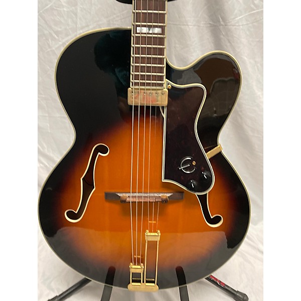 Used Epiphone EMPEROR- SUNBURST Hollow Body Electric Guitar