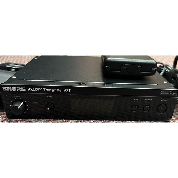Used Shure PSM300 WITH P3RA In Ear Wireless System