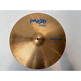 Used Fender Used Paiste 18in 2000 Power Crash Cymbal