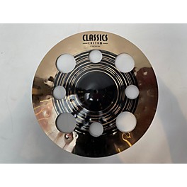 Used MEINL 16in Classic Custom Dual Trash Crash Cymbal