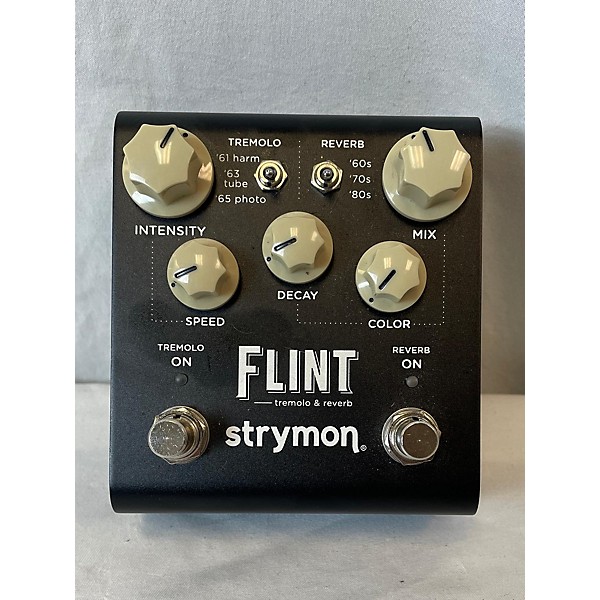 Used Strymon Flint Tremolo And Reverb Effect Pedal