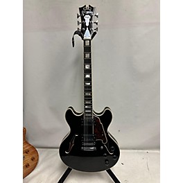 Used D'Angelico Used D'Angelico Premier Series DC Black Hollow Body Electric Guitar