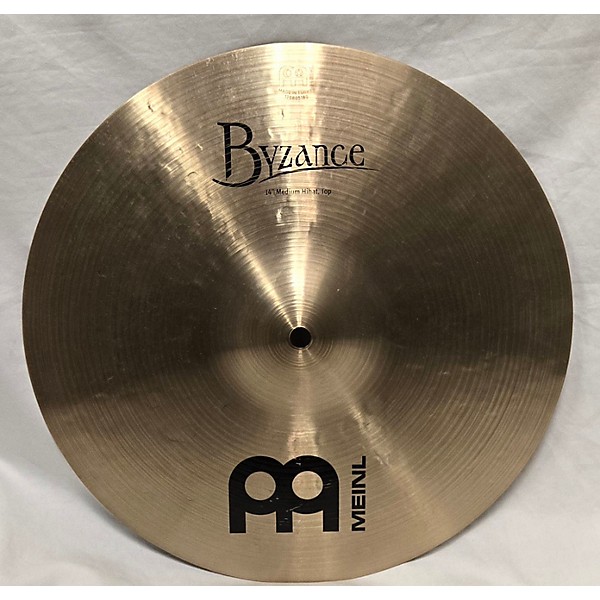 Used MEINL 14in Byzance Medium Hi Hat Pair Cymbal