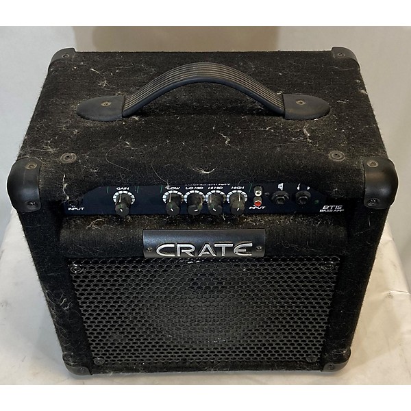 Used Crate BT15 1X8 15W Bass Combo Amp