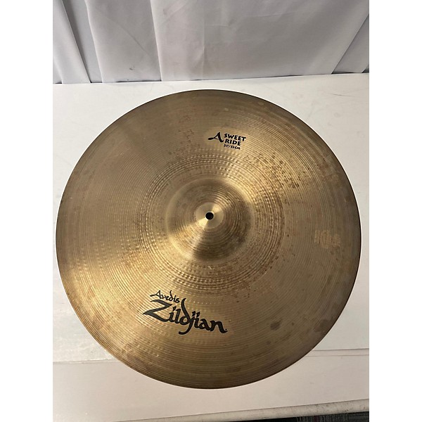 Used Zildjian 21in A Series Sweet Ride Cymbal