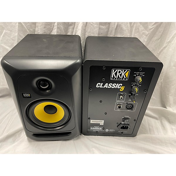 Used KRK CLASSIC 5 PAIR Powered Monitor