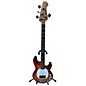 Used Sterling by Music Man Used Sterling By Music Man Ray34 RED FLAME TOP Electric Bass Guitar thumbnail