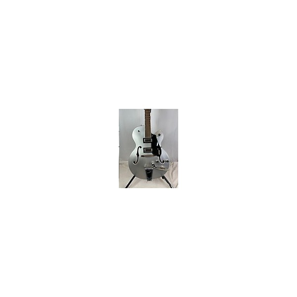 Used Gretsch Guitars Used Gretsch Guitars G5420T Electromatic Chrome Silver Hollow Body Electric Guitar