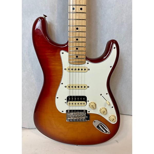 Used Fender Player Stratocaster HSS Plus Top Solid Body Electric Guitar