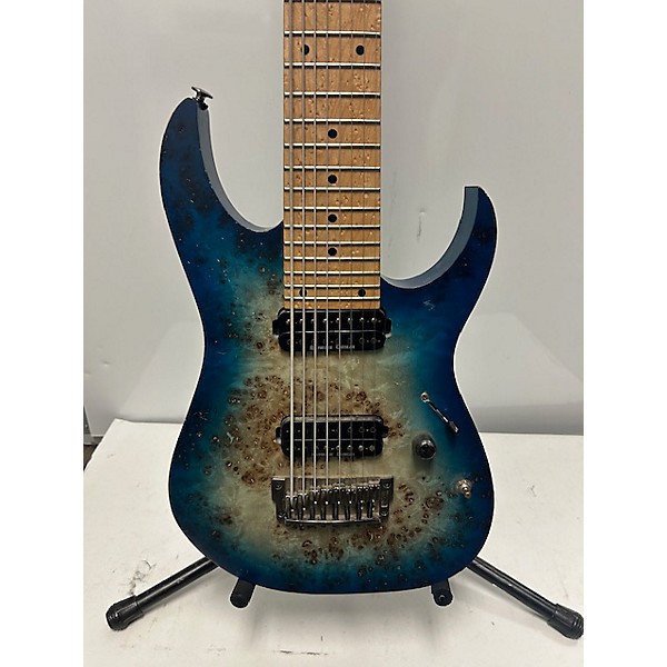 Used Ibanez Used Ibanez RG852 8 STRING Blue Solid Body Electric Guitar