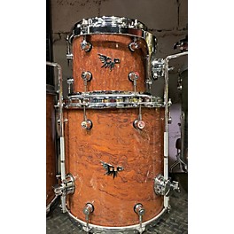 Used In Store Used Used Hendrix Drums 5 piece Perfect Ply Bubinga Natural Drum Kit Bubinga Drum Kit