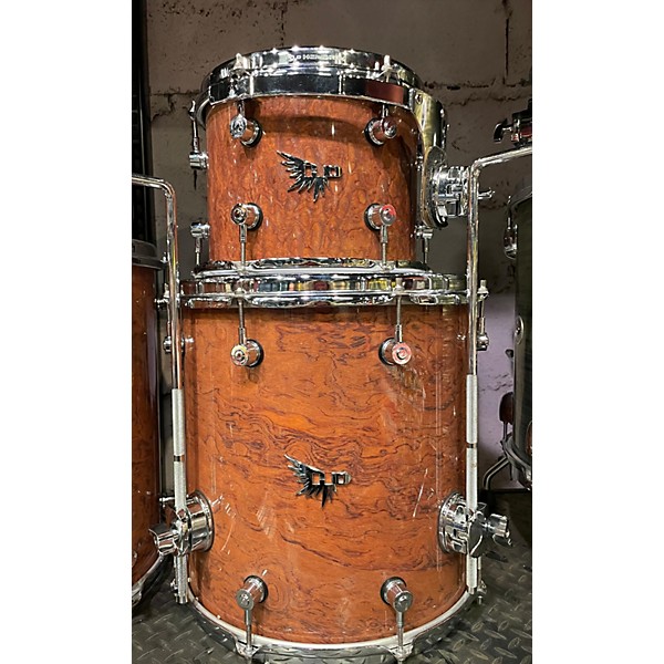 Used Used Hendrix Drums 5 piece Perfect Ply Bubinga Natural Drum Kit Bubinga Drum Kit