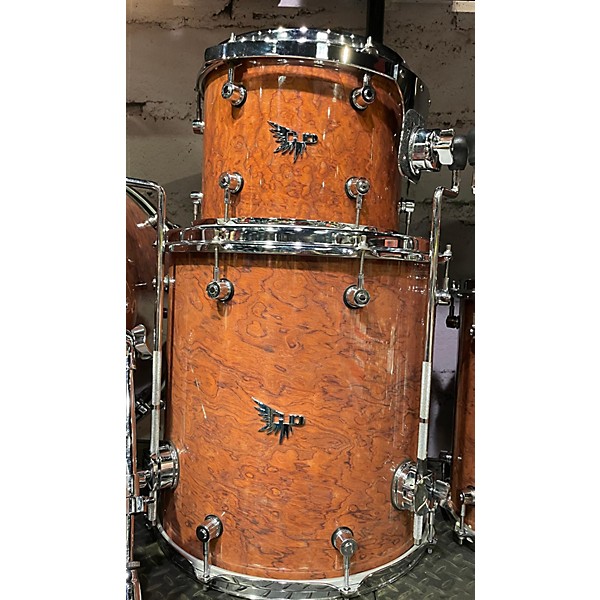 Used Used Hendrix Drums 5 piece Perfect Ply Bubinga Natural Drum Kit Bubinga Drum Kit